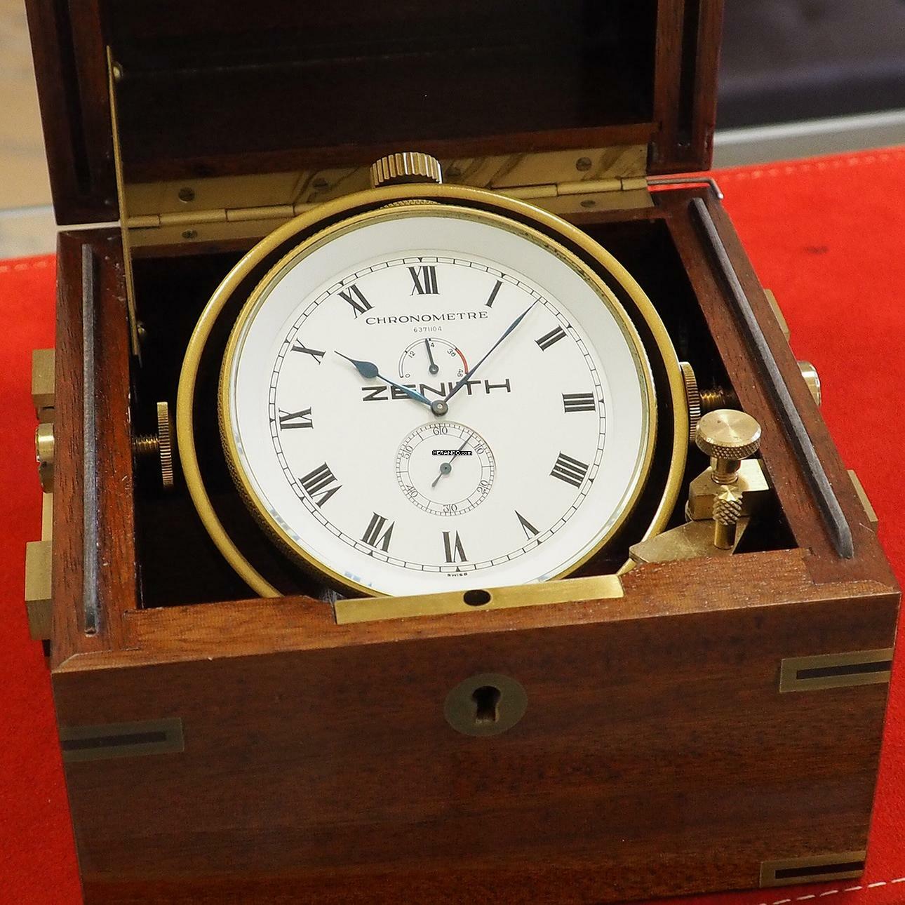 Thumbnail von Zenith Desk Chronometer Schiffs-Chronometer top condition