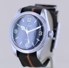 Thumbnail von Tudor Prince Date Oyster Prince Ranger black Top No-Date Natoband Automatic B+P </h1>