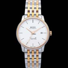 Thumbnail von Mido Baroncelli III M027.407.22.010.00 - Baroncelli III Automatic White Dial Stainless Steel Men's Watch </h1>