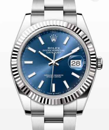  Rolex Datejust 41 NEW&UNWORN//2021//41MM//BLUE DIAL//REF. 126334//FULL SET # 718 