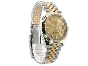 Thumbnail von Rolex Datejust 41 Edelstahl Gelbgold 126333 Champagner Jubile </h1>