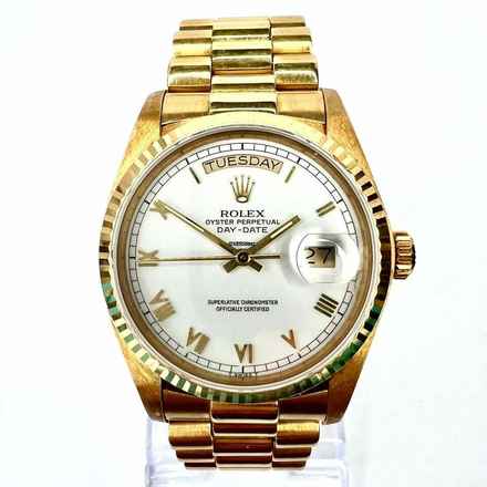  Rolex Day-Date 36 OYSTER PERPETUAL DAY-DATE Automatic 36mm 18K YG Watch </h1> 
