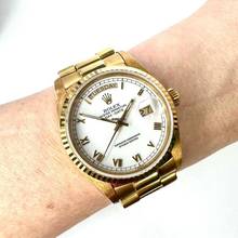 Thumbnail von Rolex Day-Date 36 OYSTER PERPETUAL DAY-DATE Automatic 36mm 18K YG Watch </h1>