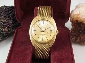 Thumbnail von Omega Constellation Automatik Chronometer 126 Gr. Gold 18k 750 Herrenuhr 168.009 </h1>