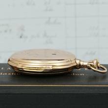 Thumbnail von A. Lange & Söhne Grosse Lange 1 18k Gold Große Schwere Louis XV Taschenuhr zertifikat Box Sternwarte Geprüft 1900 </h1>