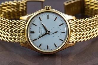 Thumbnail von Patek Philippe Calatrava very rare 2526 | 1953 Mark I | Enamel Dial | Caliber PP 12-600AT </h1>