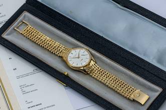 Thumbnail von Patek Philippe Calatrava very rare 2526 | 1953 Mark I | Enamel Dial | Caliber PP 12-600AT </h1>