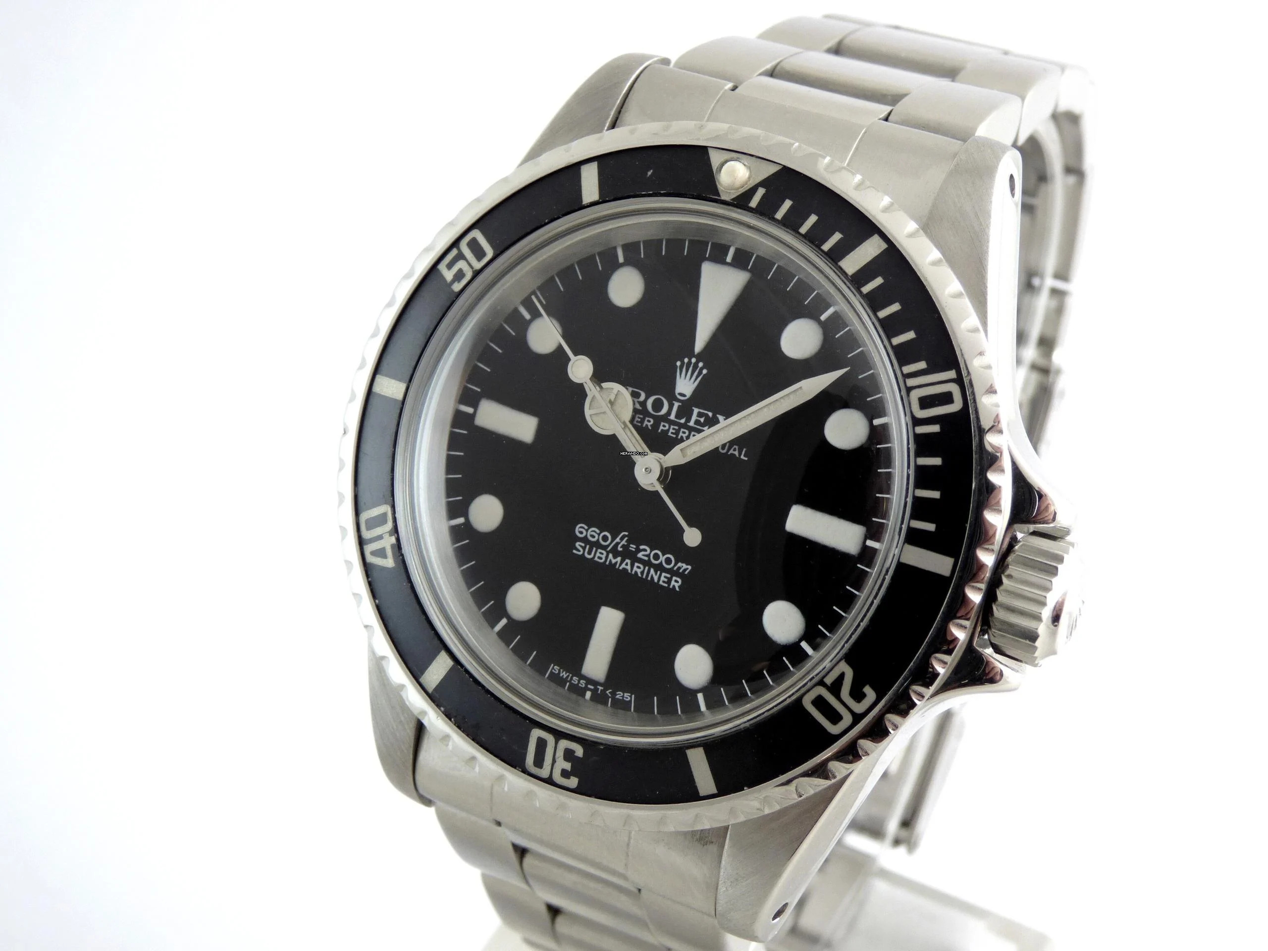  Rolex Submariner (No Date) Maxi Dial MK I / Superdomed / fully serviced </h1> 