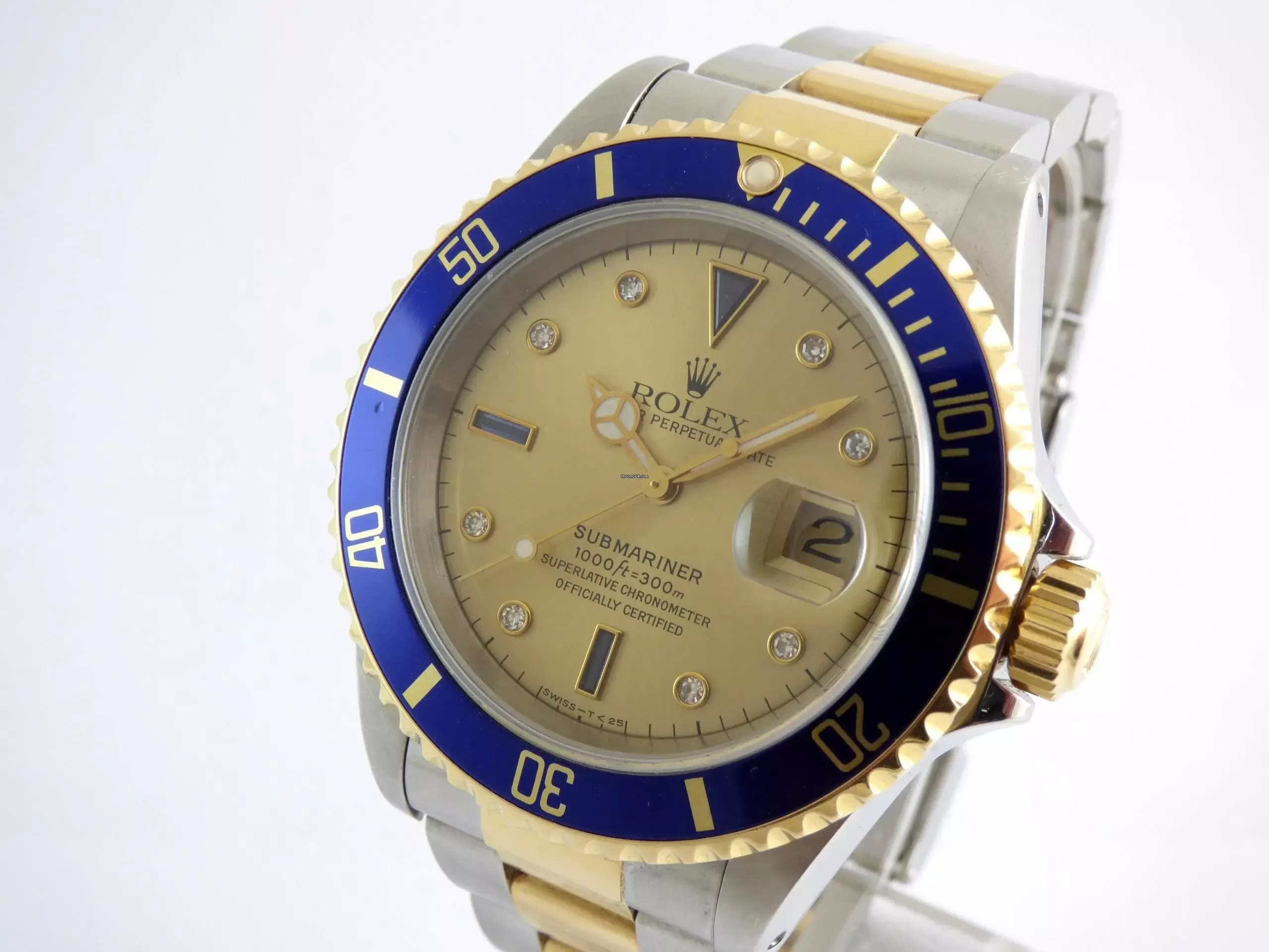  Rolex Submariner Date Gold / Steel Sultan Dial </h1> 