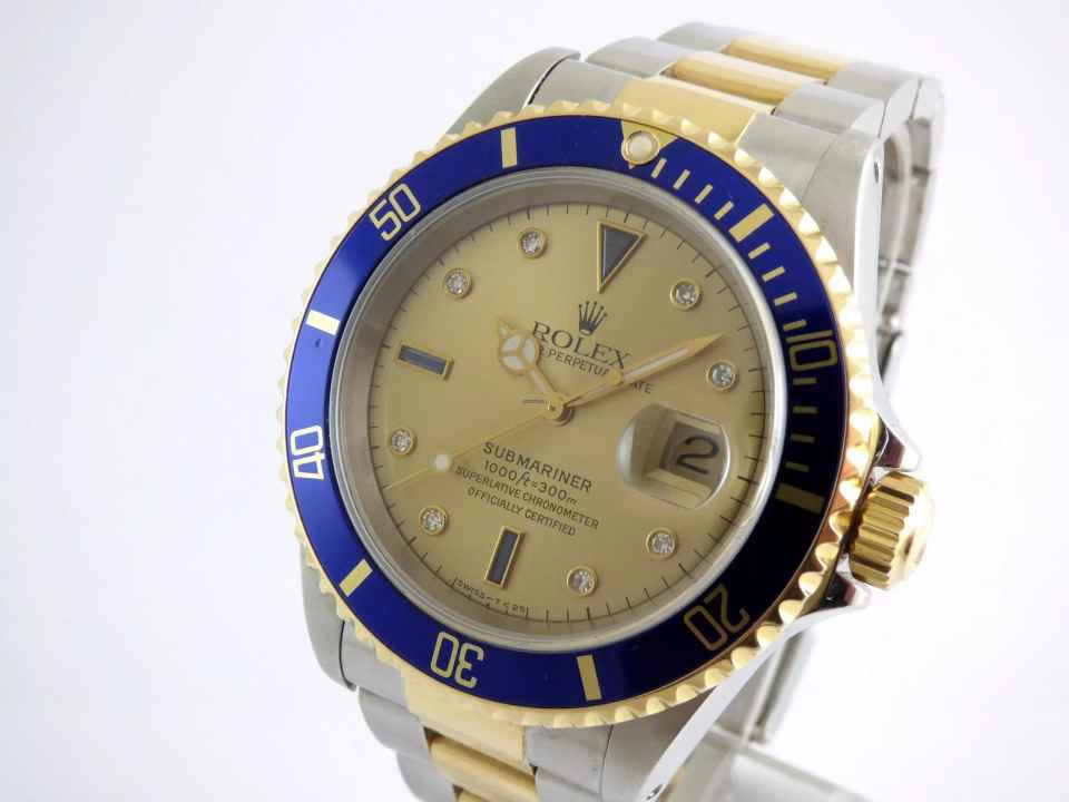  Rolex Submariner Date Gold / Steel Sultan Dial </h1> 