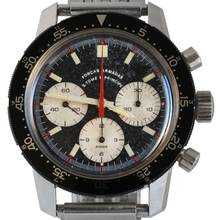 Thumbnail von Heuer Leonidas Autavia Military 2446 by Forcas Armadas S. Tome e Principe 1970’s