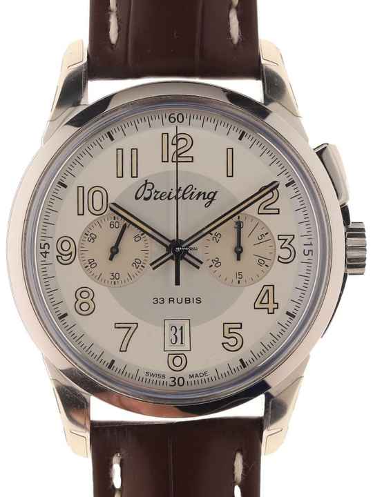  Breitling Transocean Chronograph 1915 Gents manual wind Wristwatch Chronograph Transocean 1915 limited Edition 33 Rubis certified Chronometre Ref. AB1411 </h1> 