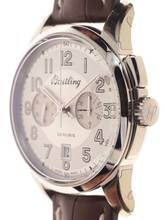 Thumbnail von Breitling Transocean Chronograph 1915 Gents manual wind Wristwatch Chronograph Transocean 1915 limited Edition 33 Rubis certified Chronometre Ref. AB1411 </h1>