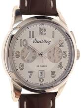 Thumbnail von Breitling Transocean Chronograph 1915 Gents manual wind Wristwatch Chronograph Transocean 1915 limited Edition 33 Rubis certified Chronometre Ref. AB1411 </h1>