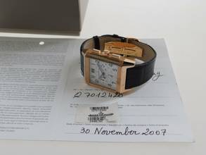 Thumbnail von Jaeger-LeCoultre Reverso Squadra Chronograph GMT Full Set Automatik XL Roségold mit Faltschließe wie Neu </h1>