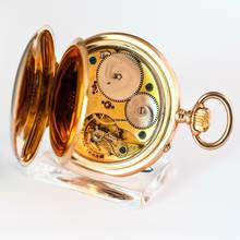 Thumbnail von A. Lange & Söhne Taschenuhr 1 A Ausführung Handaufzug 750/000 Rotgold 56 mm 1901 </h1>