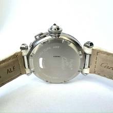Thumbnail von Cartier Pasha Automatic 35mm Steel 2.33TCW DIAMOND Watch </h1>