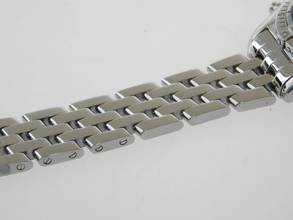 Thumbnail von Breitling Chrono Cockpit mit allen Papieren schwarzes Zifferblatt und Pilotband