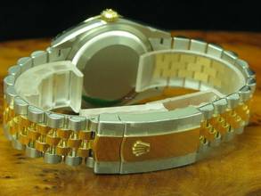 Thumbnail von Rolex Datejust 36 18kt Gold/stahl Automatic Herrenuhr / 2021 Wimbledon / 126233 </h1>