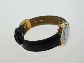 Thumbnail von Cartier 18 Karat Gelbgold Ellipse Paris Dial Handaufzug Damenuhr 26 mm </h1>
