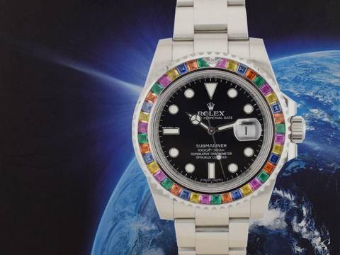  Rolex Submariner Date 116610ln Haribo Bezel  