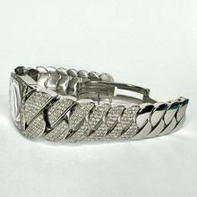 Thumbnail von Cartier La Dona de Cartier 2835 Quartz 28mm Steel 6.08TCW Diamond Watch </h1>