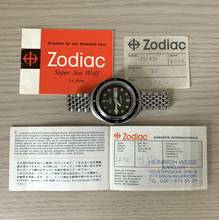 Thumbnail von Zodiac Sea Wolf Super Seawolf 862-836 Diver Automatic Full Set 1969's </h1>