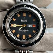 Thumbnail von Zodiac Sea Wolf Super Seawolf 862-836 Diver Automatic Full Set 1969's </h1>
