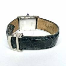 Thumbnail von Cartier Tank 25mm Silver 0.80TCW Diamond Watch </h1>