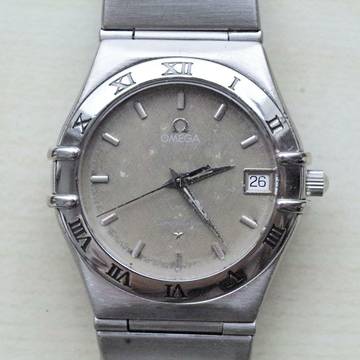  Omega Constellation Gents Date with papers </h1> 