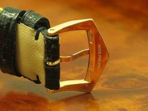 Thumbnail von Patek Philippe Calatrava 18kt 750 Gold Handaufzug Herrenuhr Ref 572 Von 1941 </h1>