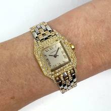 Thumbnail von Cartier Panthère Limited Edition Quart 23mm 2 Tone 1.96TCW Diamond Watch </h1>