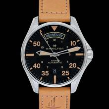 Thumbnail von Hamilton Khaki Aviation H64645531 - Khaki Aviation Automatic Black Dial Stainless Steel Men's Watch </h1>