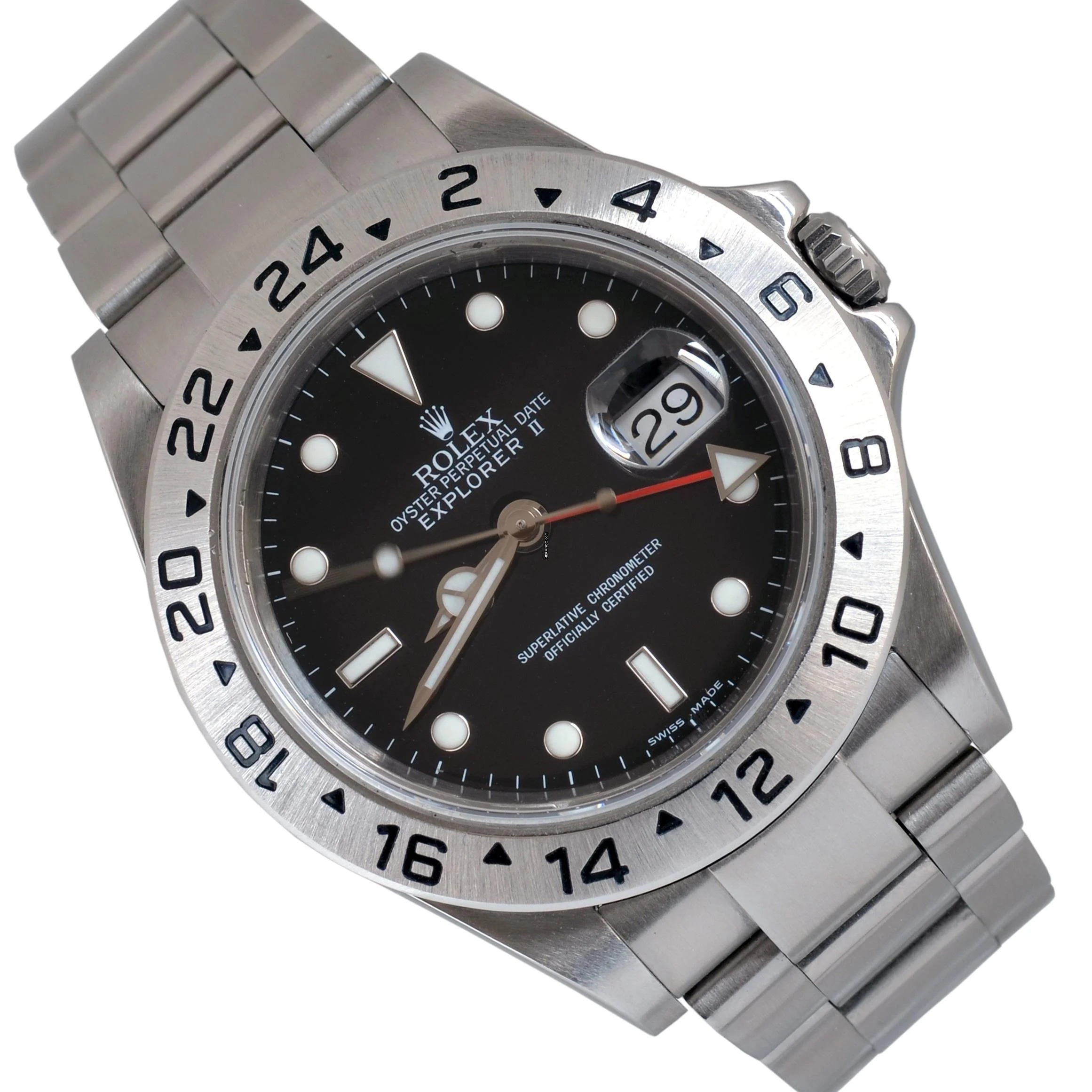 Rolex Explorer II 16570 Z69 series black dial Full Set 2006