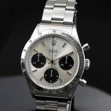 Thumbnail von Rolex Daytona Cosmograph 6239 Big Daytona silver dial TOP Condition Full Set 1967’s </h1>