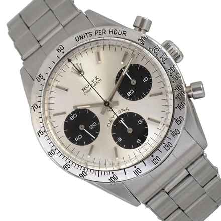  Rolex Daytona Cosmograph 6239 Big Daytona silver dial TOP Condition Full Set 1967’s </h1> 