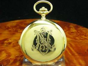 Thumbnail von Vacheron Constantin 18kt 750 Gold Savonette Taschenuhr Chronograph Von 1911 </h1>