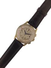 Thumbnail von Baume & Mercier Gents manual wind Wristwatch Chronograph 17 Rubis Antimagnetic