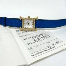 Thumbnail von Hermès Heure H 25mm 2 Tone 0.92TCW DIAMOND Watch </h1>