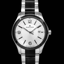 Thumbnail von Maurice Lacroix Miros MI1018-SS002-131 - Miros Quartz Silver-tone Dial Stainless Steel Men's Watch </h1>