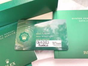 Thumbnail von Rolex Datejust 36 36mm Steel Palm Leaf Dial Green Grün Automatic Automatik Full Set 126200 126200