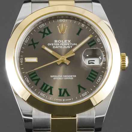  Rolex Datejust 41 Wimbledon Stahl/Gold LC100 2019 