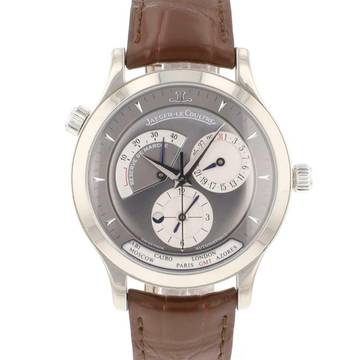  Jaeger-LeCoultre Master Geographic Control Geographic White Gold Grey Dial </h1> 