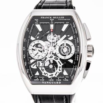  Franck Muller Vanguard 44 Steel Skeleton V 45 CC DT SQT like NEW 2022 Full Set  
