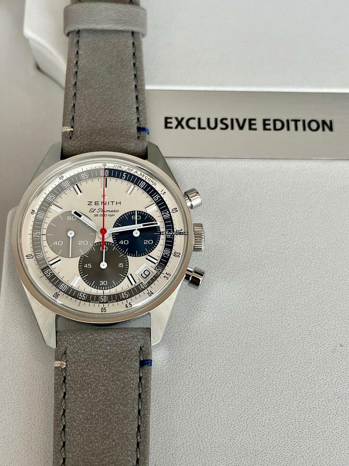  Zenith Chronomaster Original Exklusive Edition Fullset new </h1> 
