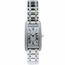 Thumbnail von Cartier Tank Américaine 18k Weißgold Referenz 2489 </h1>