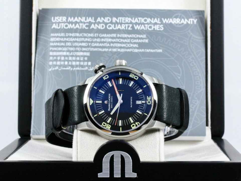  Maurice Lacroix Pontos S Diver 43 mm Steel Fullset Box + Papers 