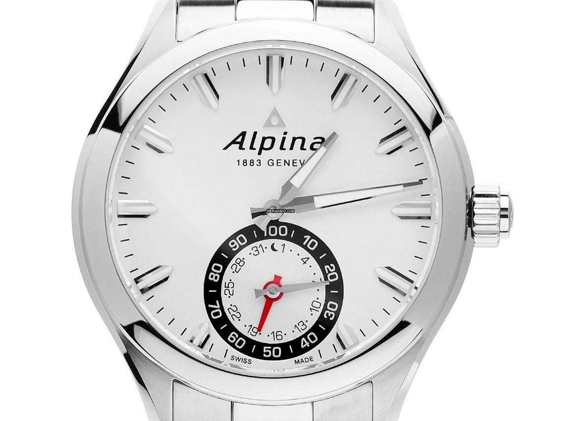  Alpina Horological Smartwatch Ref.AL-285S5AQ6B Full Set Neu 