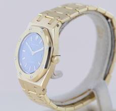 Thumbnail von Audemars Piguet Royal Oak Lady 18K Gold Date Grey Dial Top Luxus Klassiker </h1>