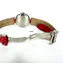 Thumbnail von Cartier Ballon Bleu 33mm Quartz 33mm Steel 1.17TCW DIAMOND Watch </h1>